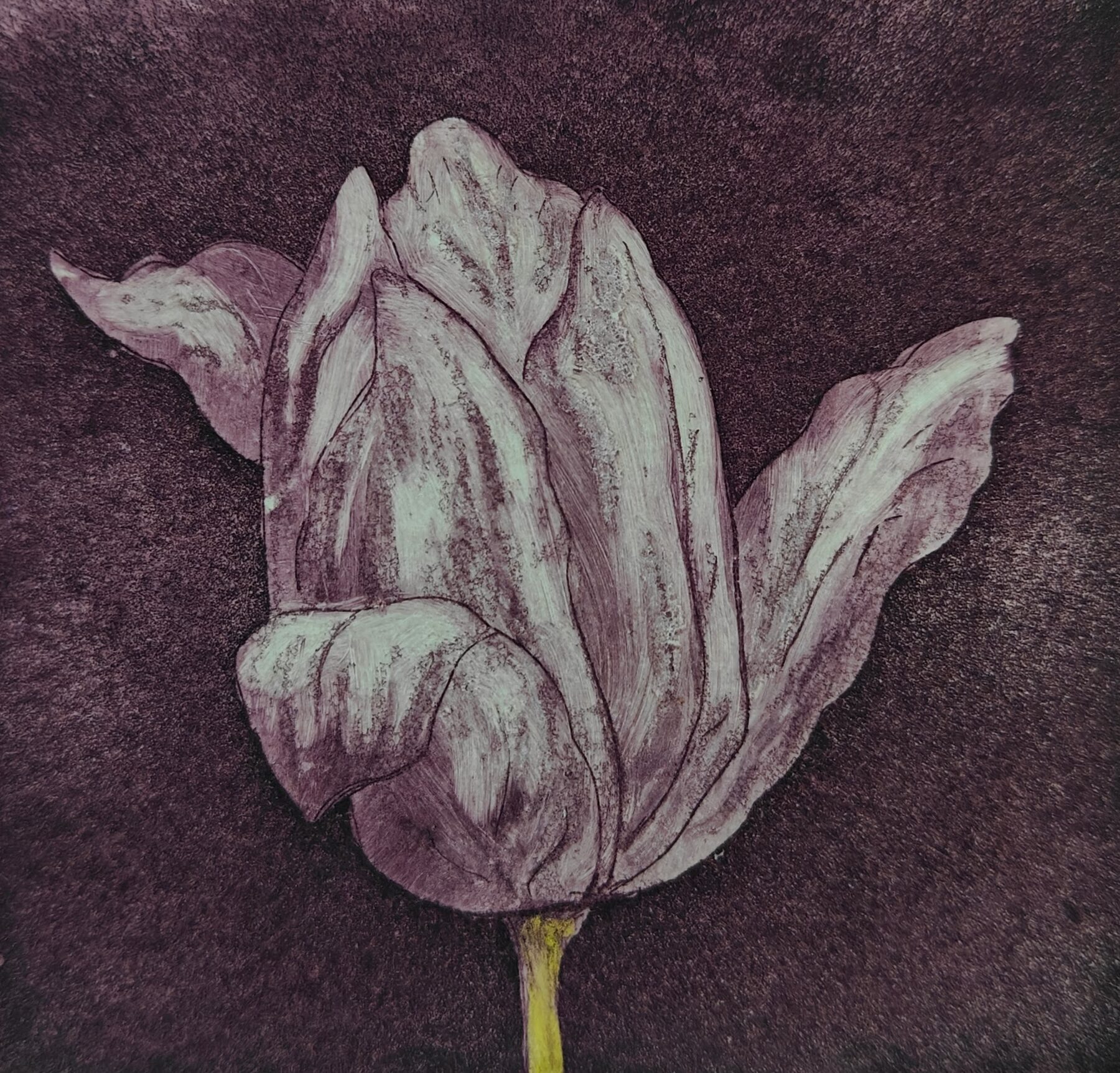 The power of Money 1 - ets, aquatint