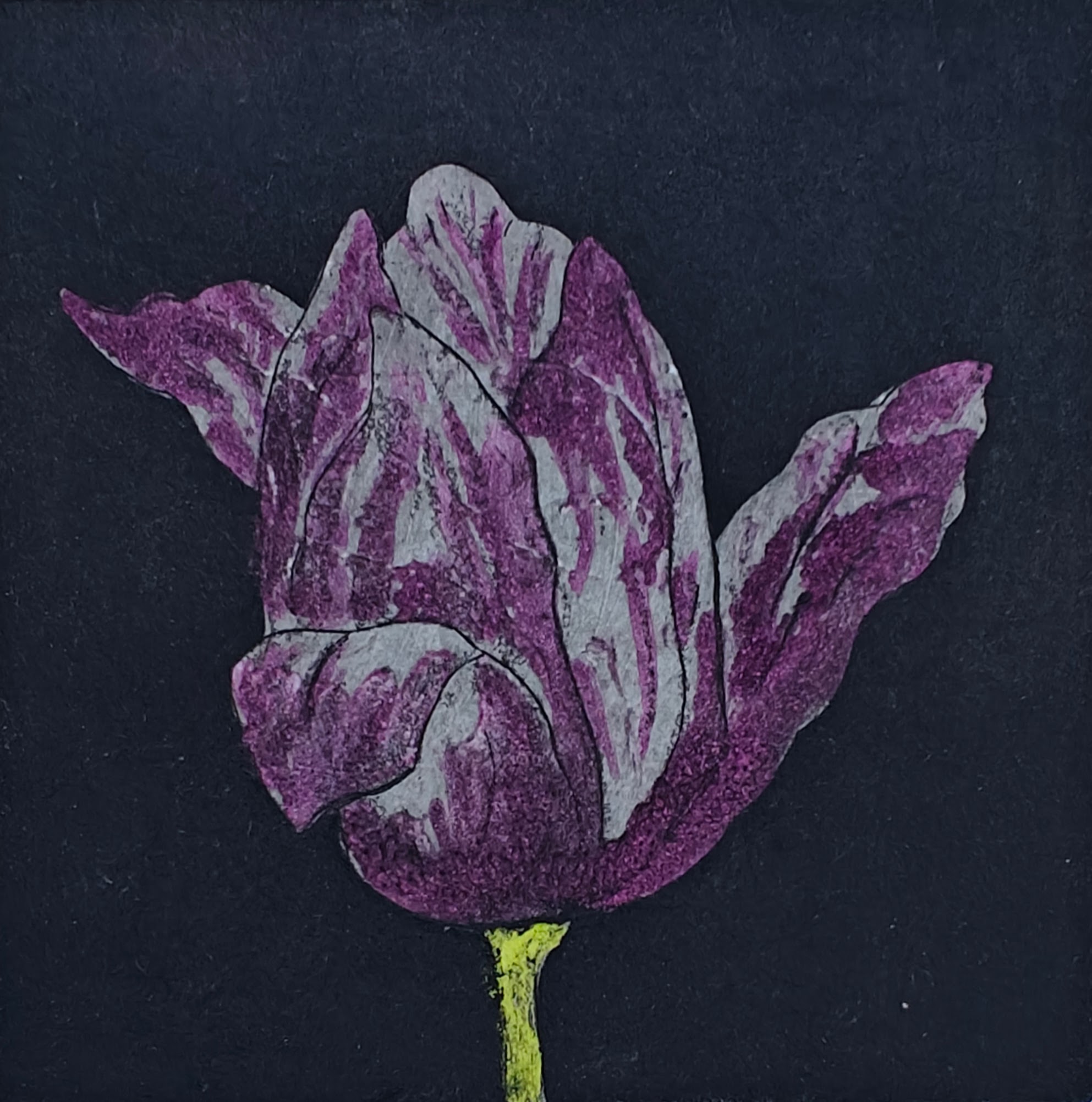 The power of Money 3 - ets, aquatint