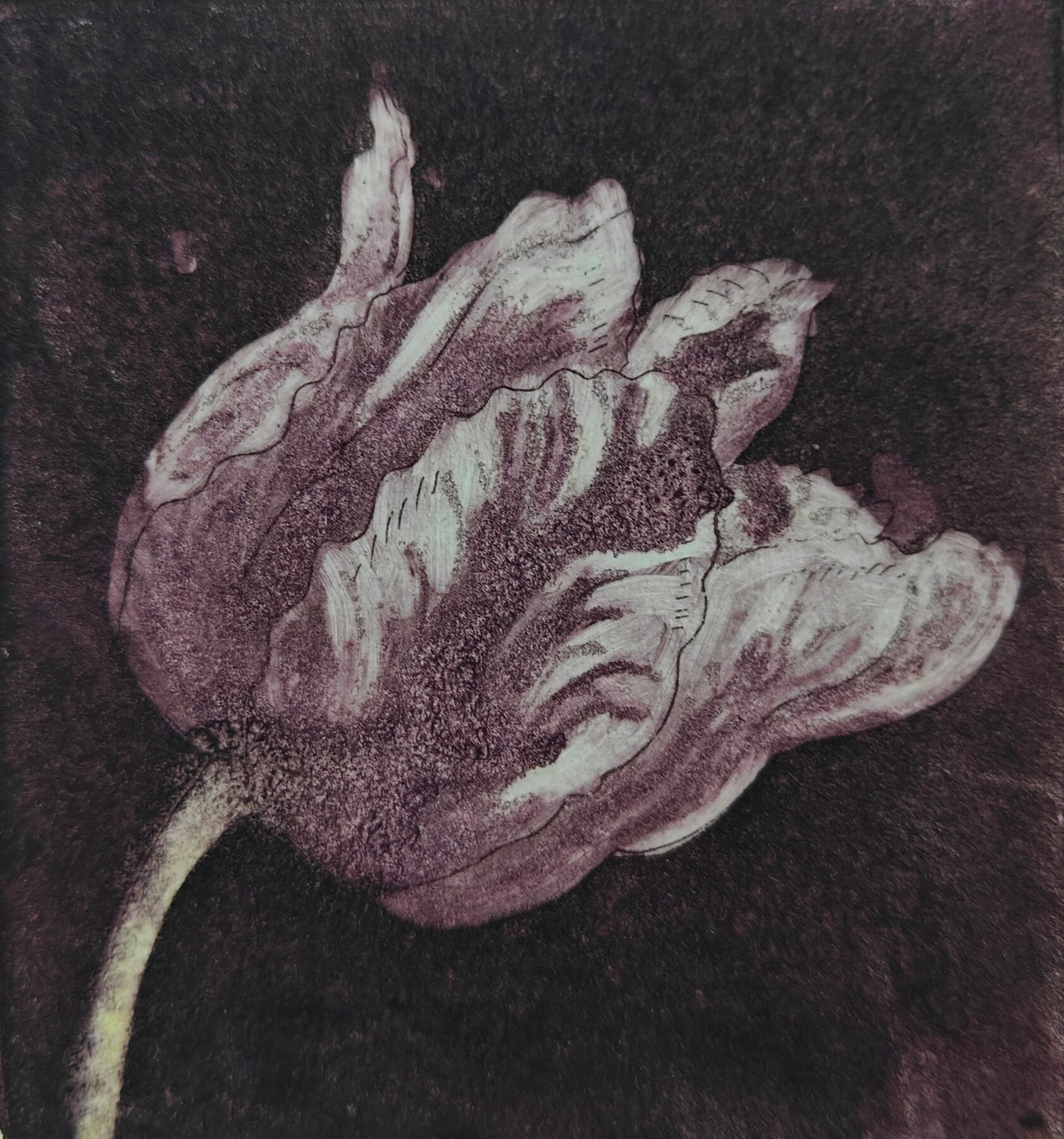 The power of Money 4 - ets, aquatint