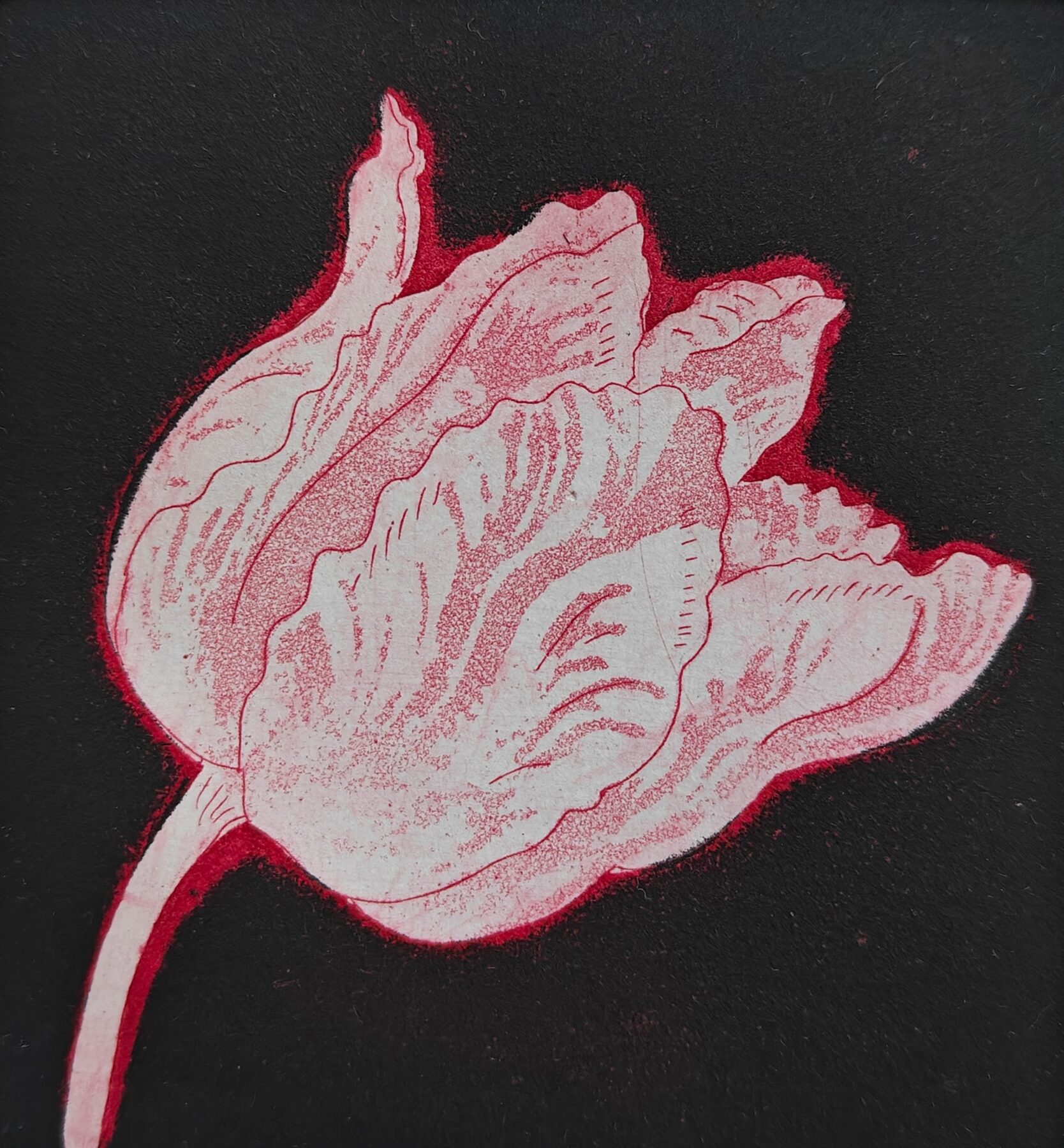 The power of Money 9 - ets, aquatint